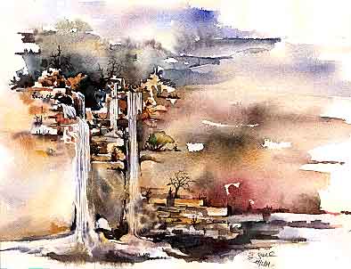 Aquarell Illustrationen E