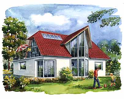 Architekturillustrationen B